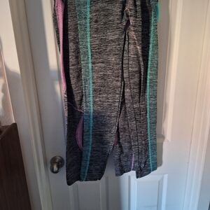 Two Pairs Active Style Leggings Large